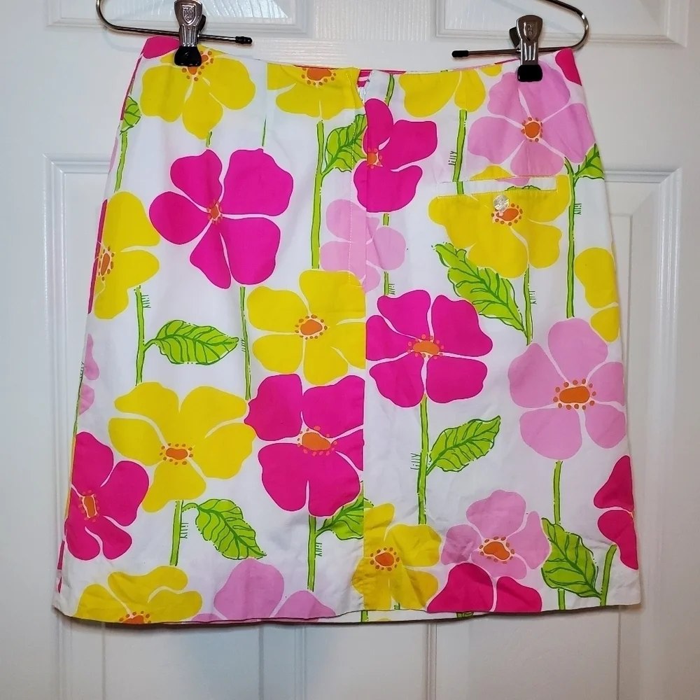 LILLY PULITZER Skirt Sweet Sally Sz 4